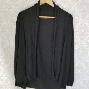 Zara Knit black cardigan sz L